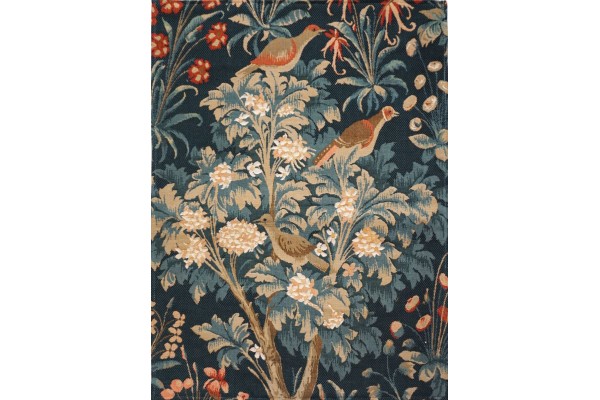 Gobelin tapisserie  - La danse, oiseaux et arbre